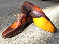 2-toned burnishable wholecut oxford handmade shoes by rozsnyai (4)